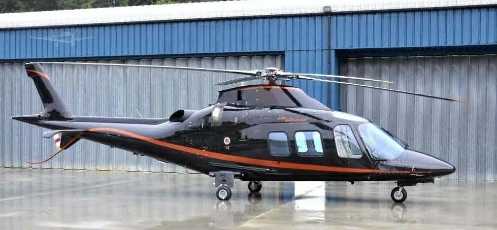 Exterior view of a 2005 AGUSTA A109S GRAND, N73AZ.