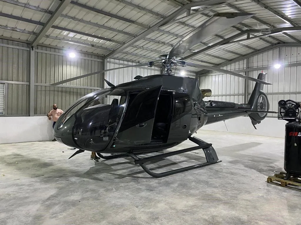Exterior view of a 2006 EUROCOPTER EC130B4.