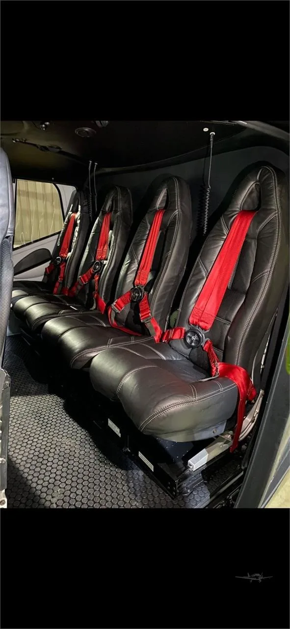 Cabin interior of a 2006 EUROCOPTER EC130B4.