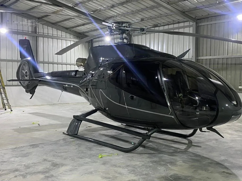 Exterior view of a 2006 EUROCOPTER EC130B4.
