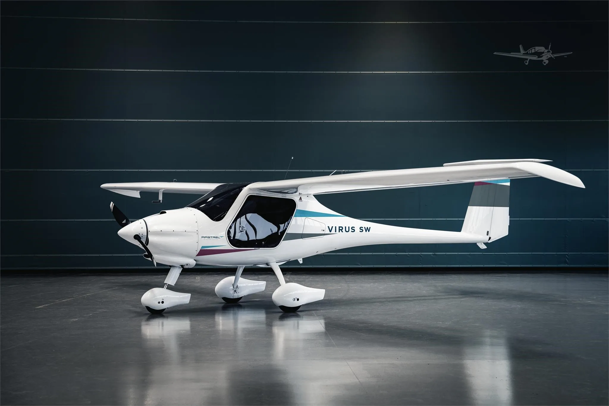 Marketing image of a 2026 PIPISTREL VIRUS SW.