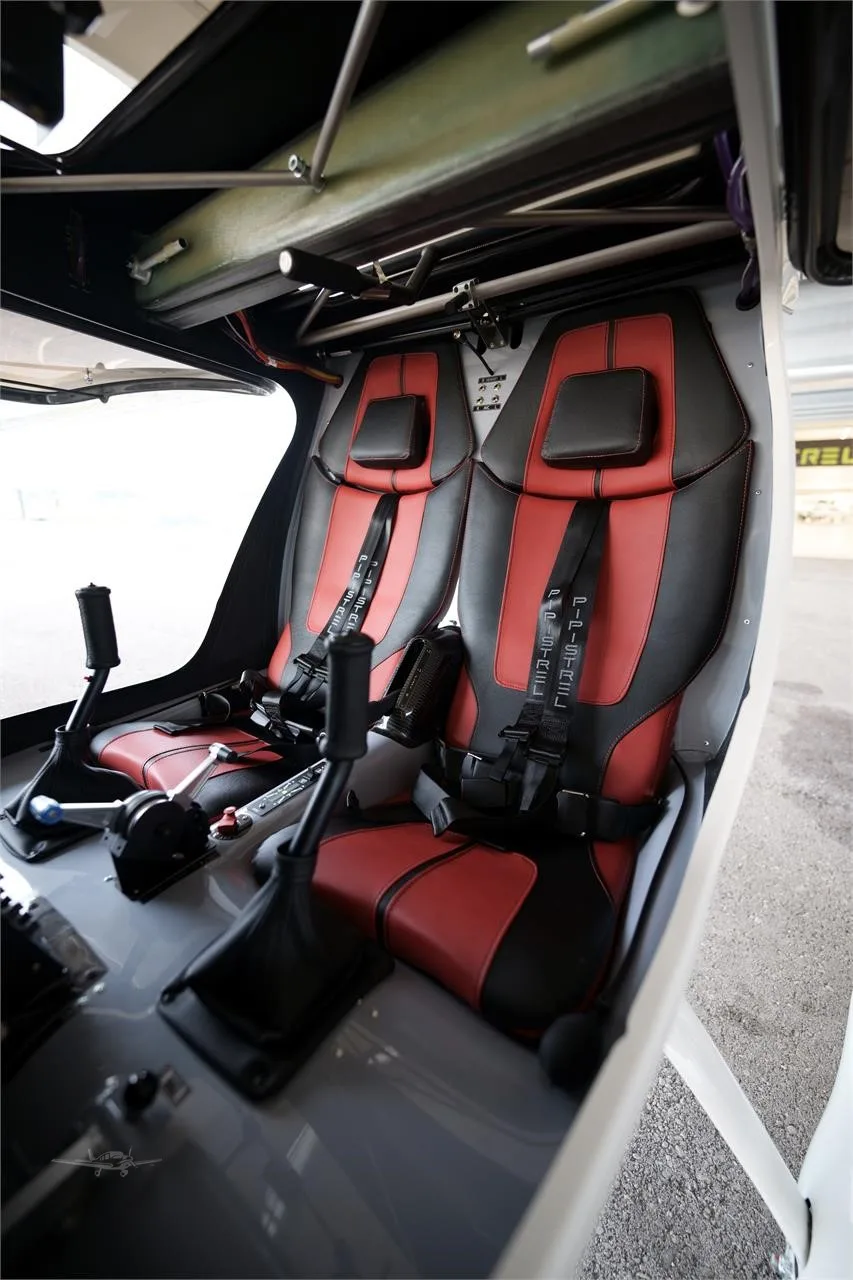 Cabin interior of a 2026 PIPISTREL VIRUS SW.
