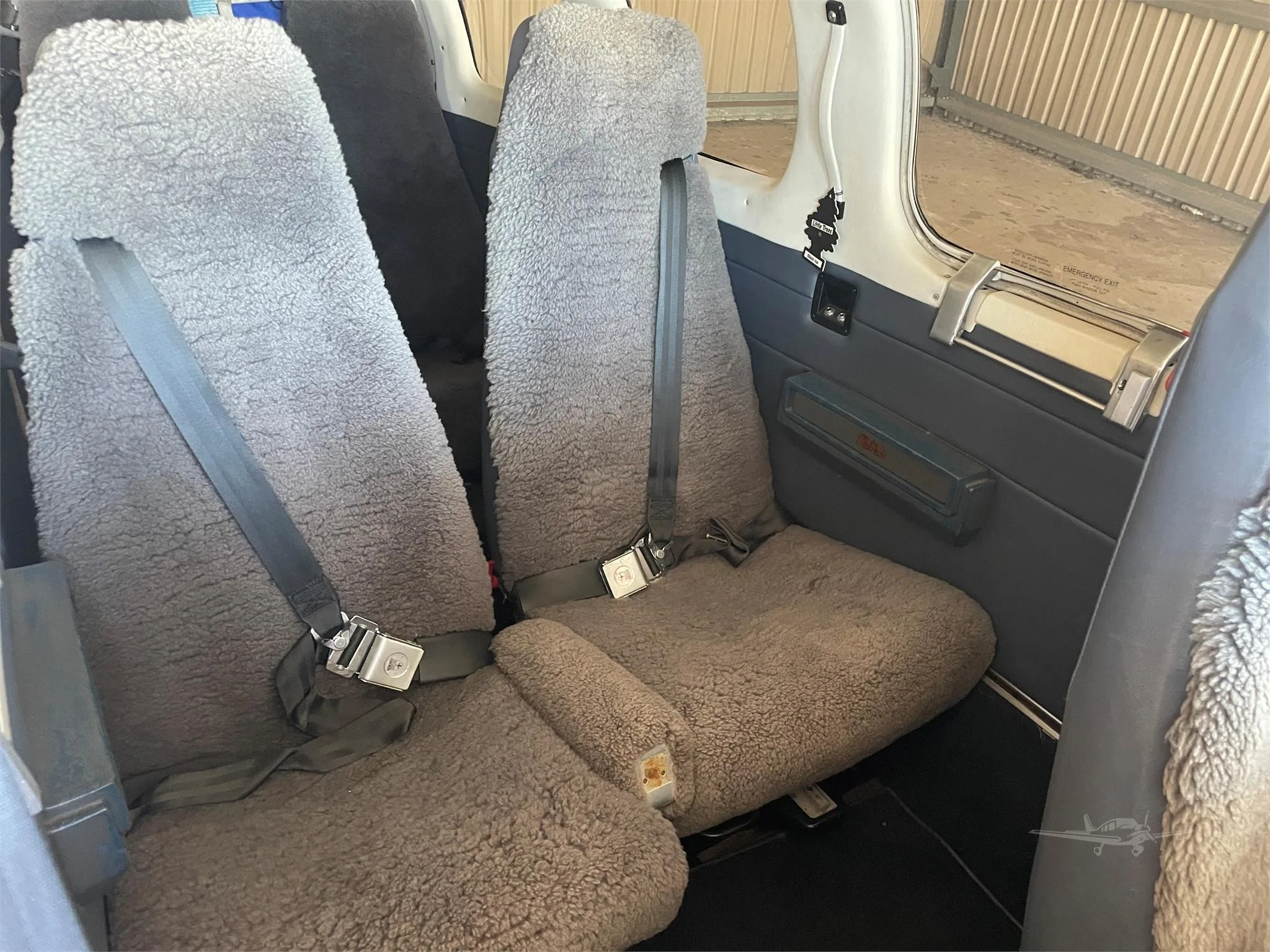 Cabin interior of a 1978 BEECHCRAFT A36 BONANZA.