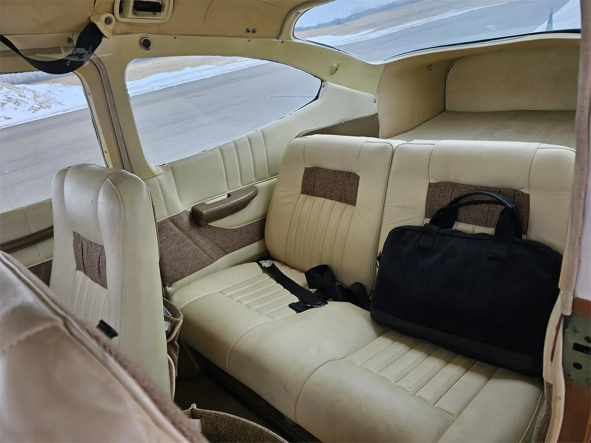 Cabin interior of a 1979 CESSNA TURBO R182RG SKYLANE.