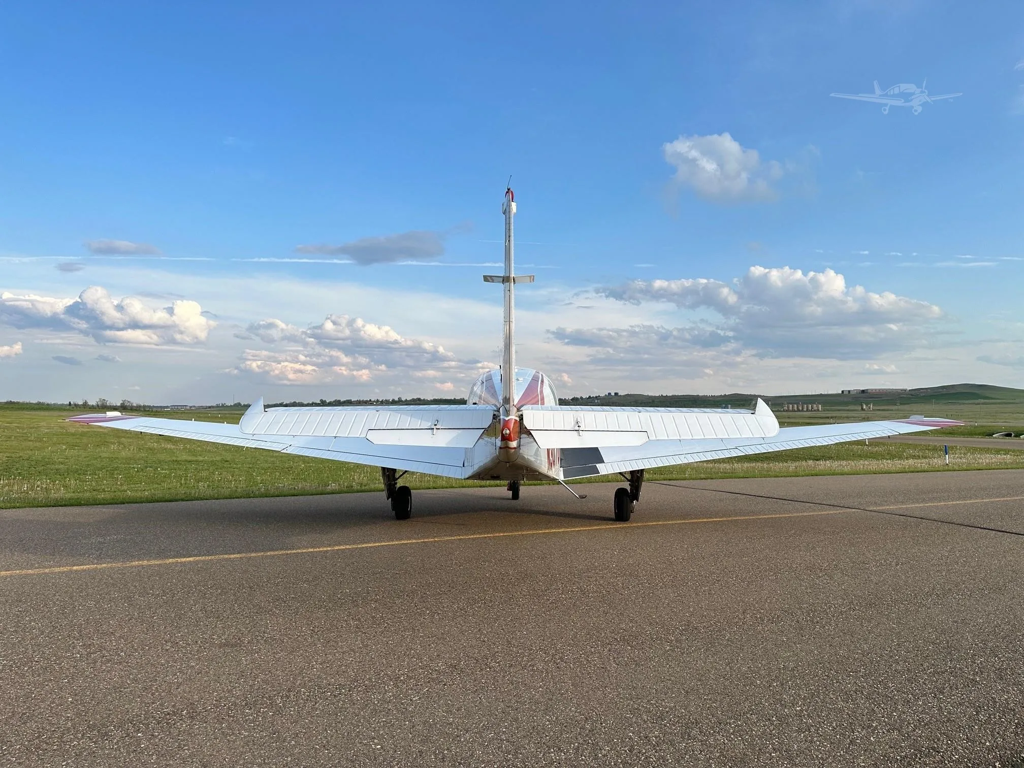 Exterior view of a 1987 BEECHCRAFT B36TC BONANZA, N3070T.