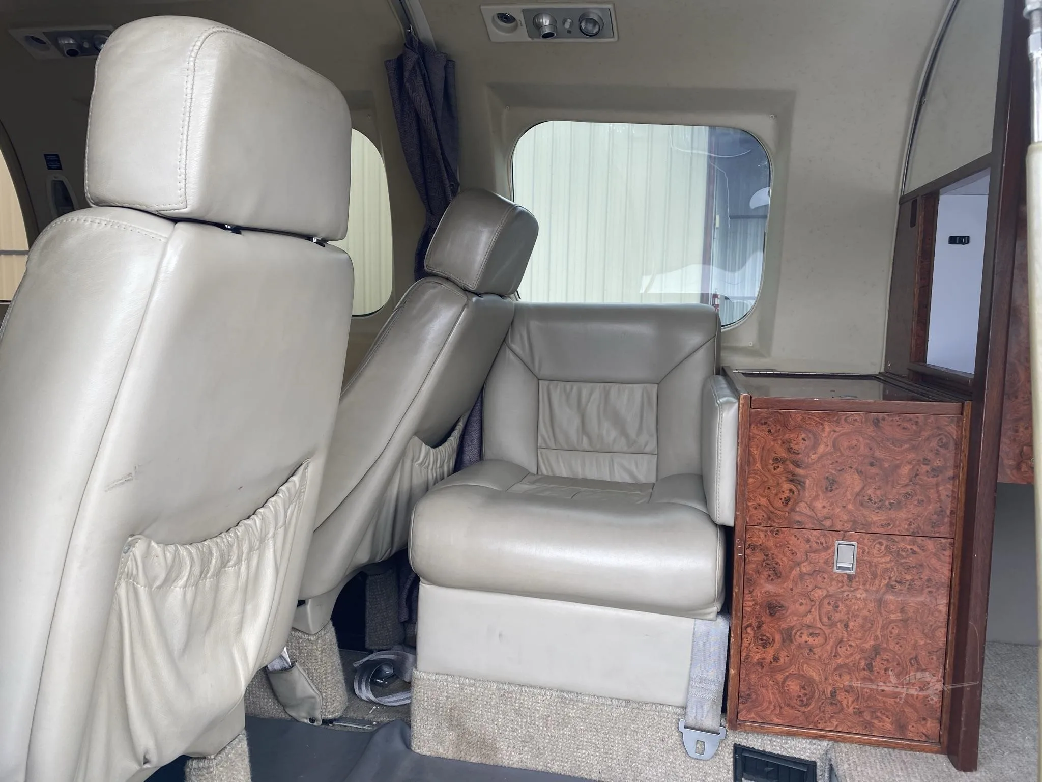 Cabin interior of a 1980 PIPER NAVAJO CR.