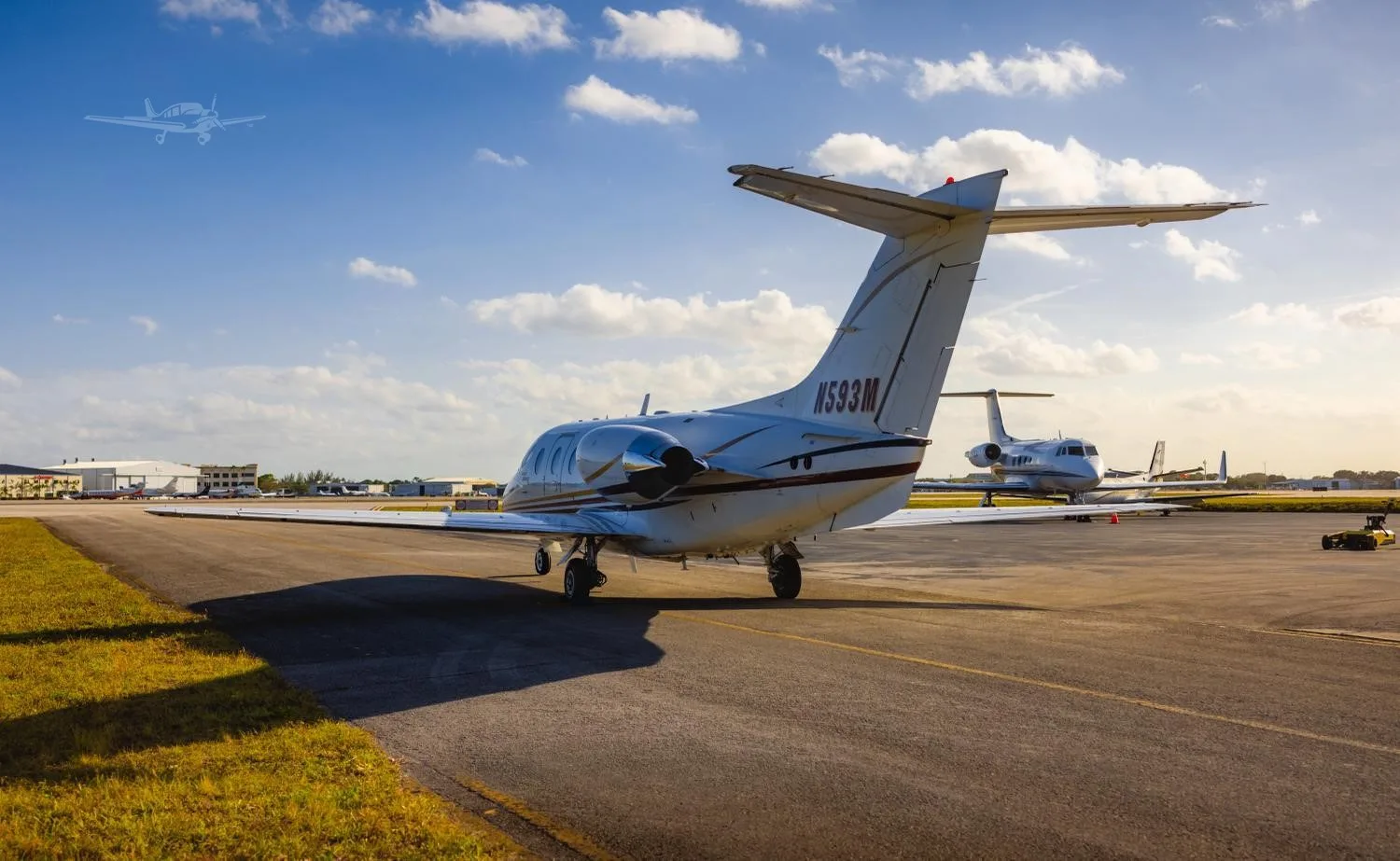 Exterior view of a 1992 BEECHCRAFT BEECHJET 400A.