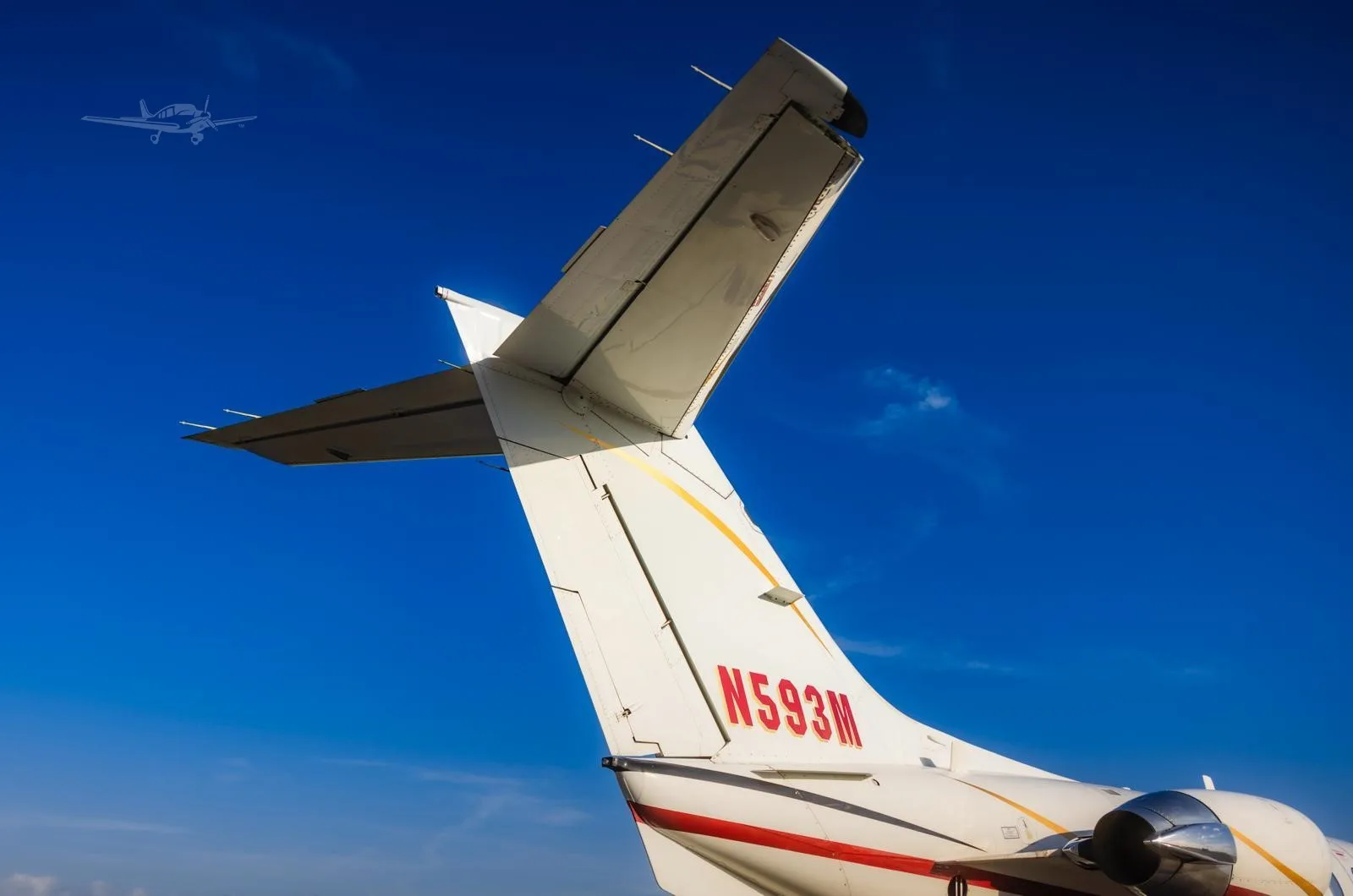 Exterior view of a 1992 BEECHCRAFT BEECHJET 400A.