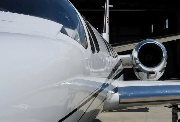 Exterior view of a 1979 CESSNA CITATION ISP, C-FBDQ.