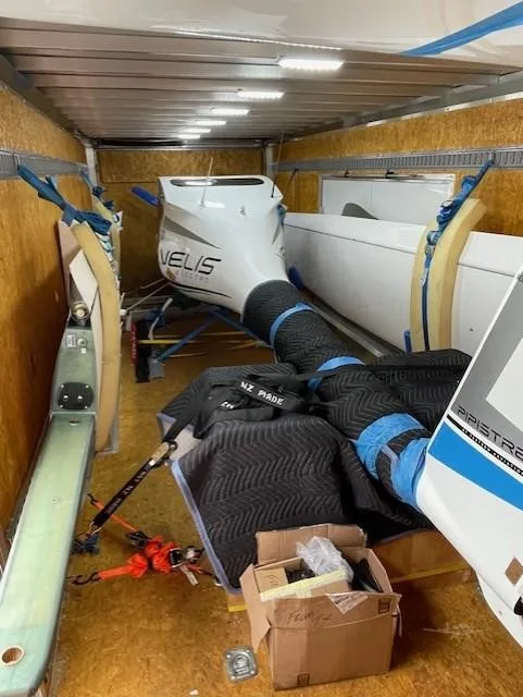 Cabin interior of a 2023 PIPISTREL VELIS ELECTRO.