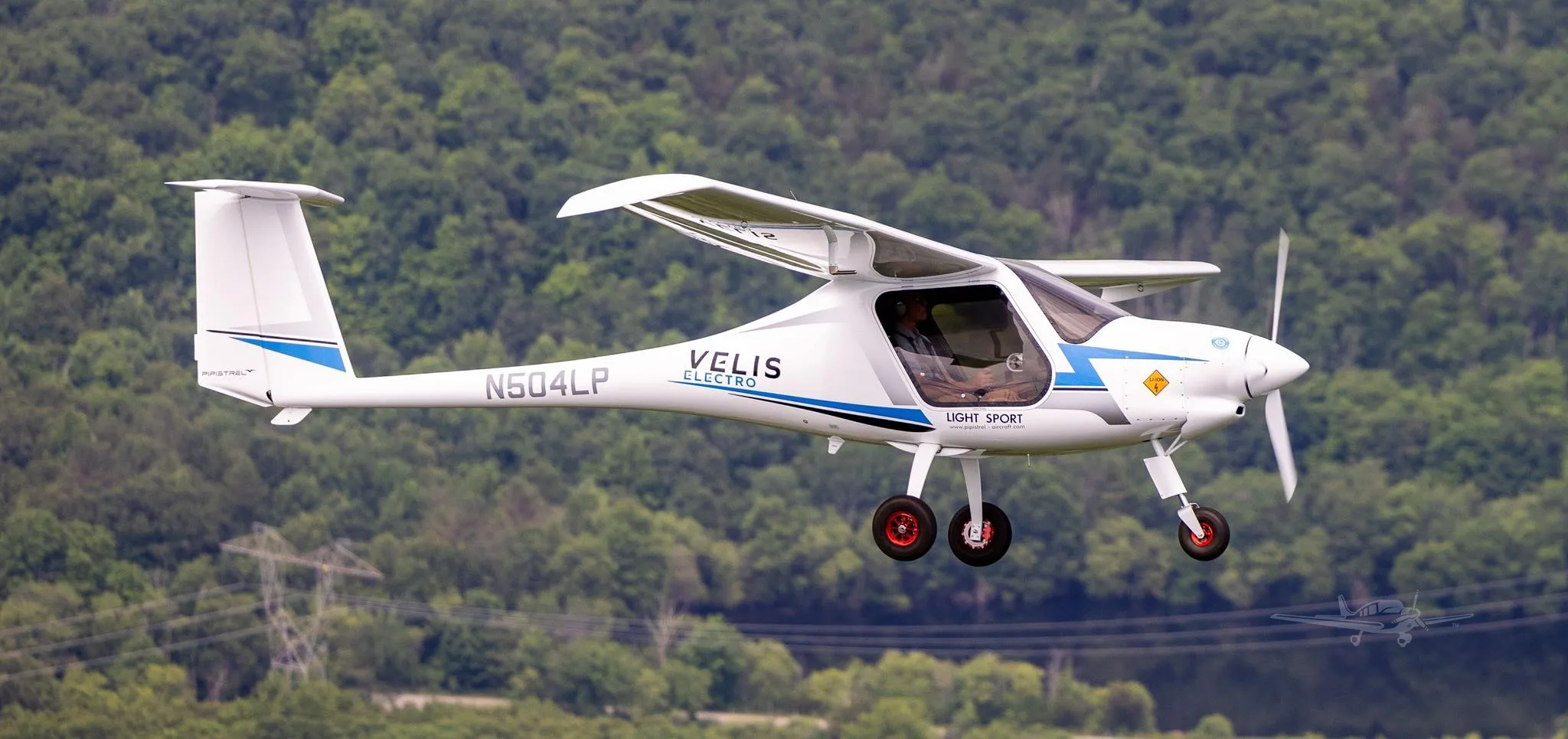 Marketing image of a 2023 PIPISTREL VELIS ELECTRO.