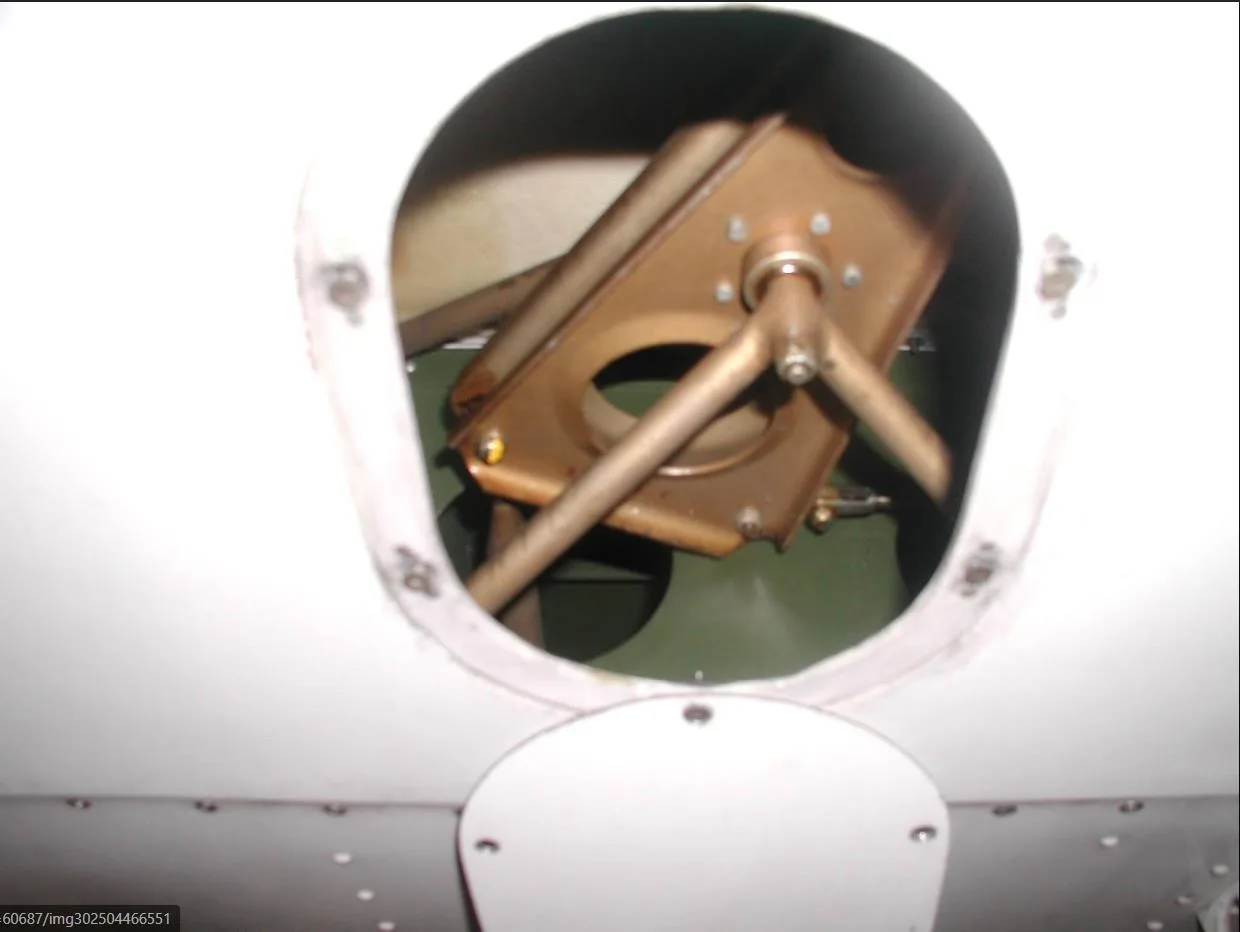 Cockpit and instrument panel of a 1978 PARTENAVIA P.68B.
