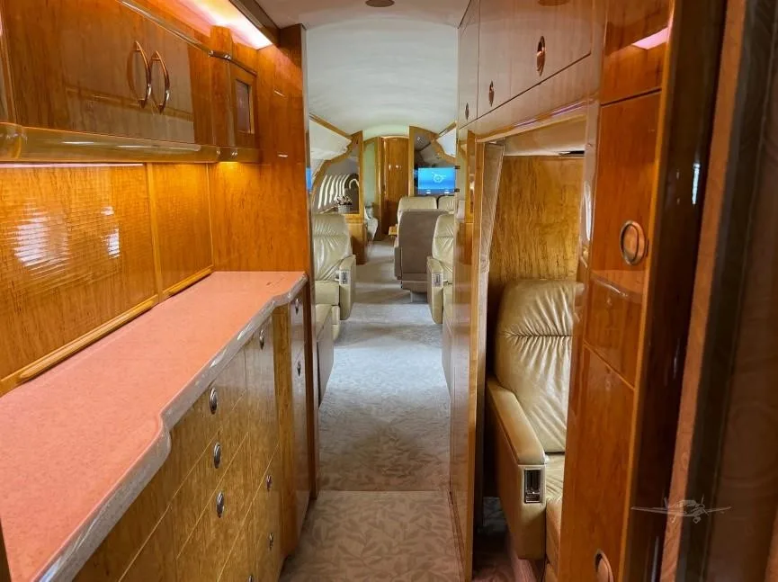 Cabin interior of a 2009 BOMBARDIER GLOBAL EXPRESS XRS.