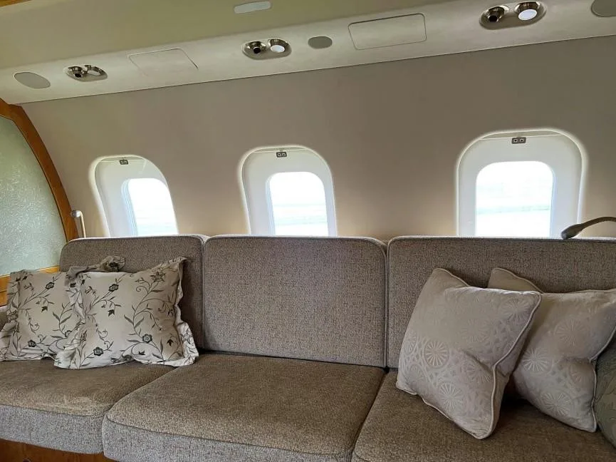 Cabin interior of a 2009 BOMBARDIER GLOBAL EXPRESS XRS.