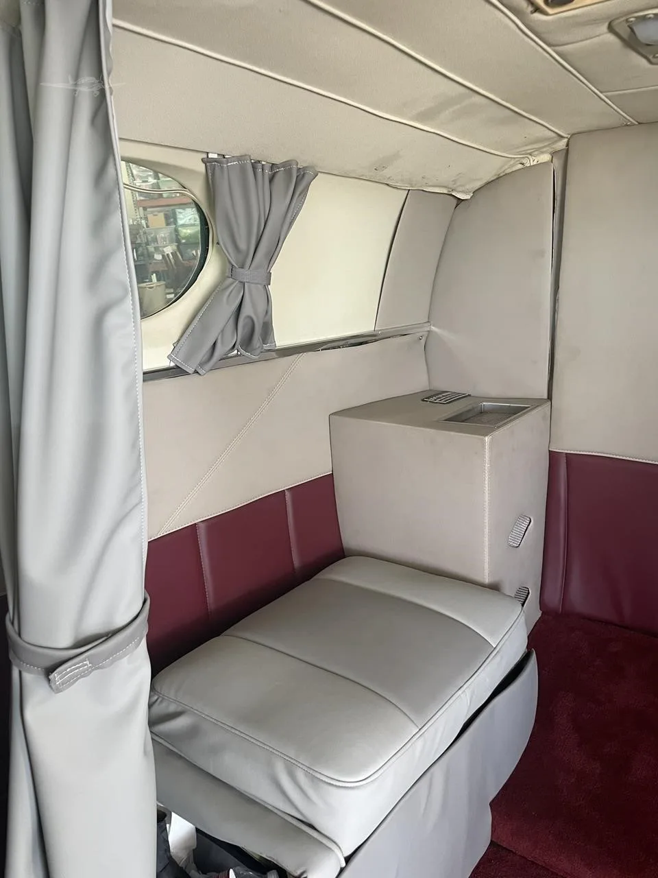 Cabin interior of a 1971 CESSNA 421B.