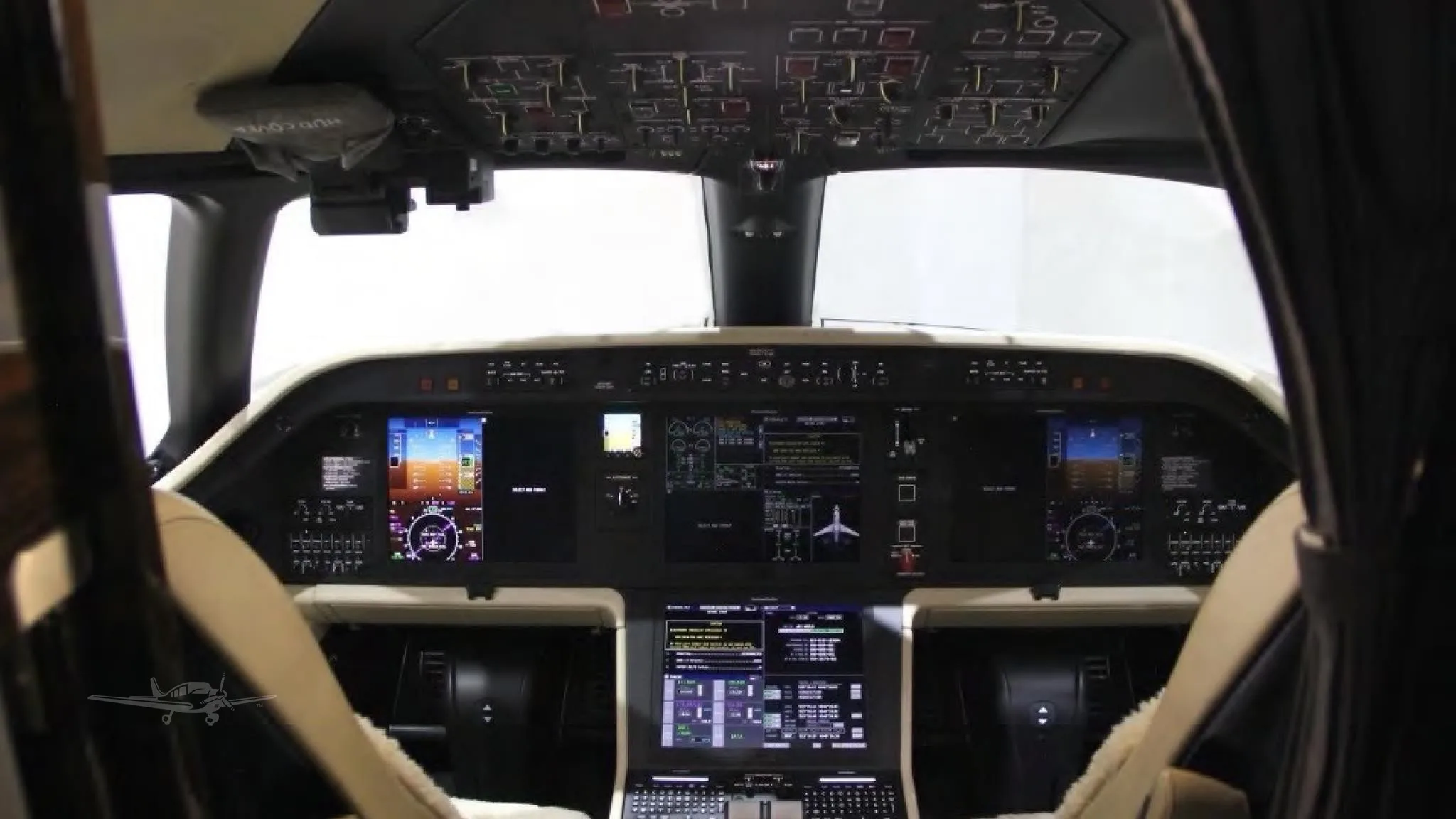 Avionics suite of a 2023 EMBRAER PRAETOR 600.
