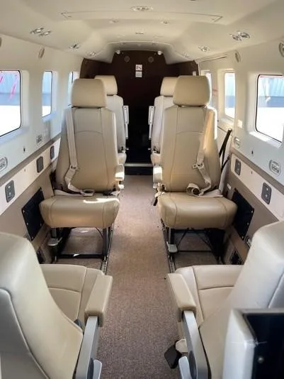 Cabin interior of a 2020 DAHER KODIAK 100 SERIES II.