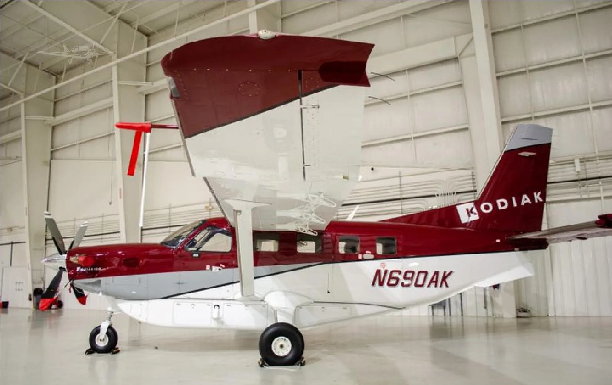 Exterior view of a 2020 DAHER KODIAK 100 SERIES II, N690AK.
