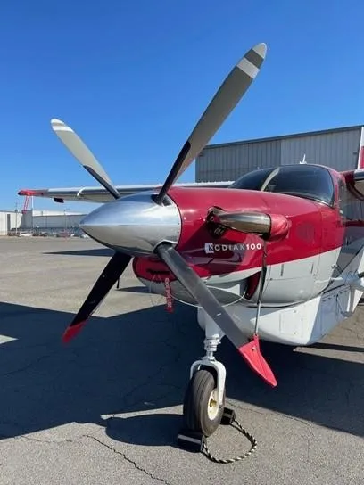 Exterior view of a 2020 DAHER KODIAK 100 SERIES II, N690AK.