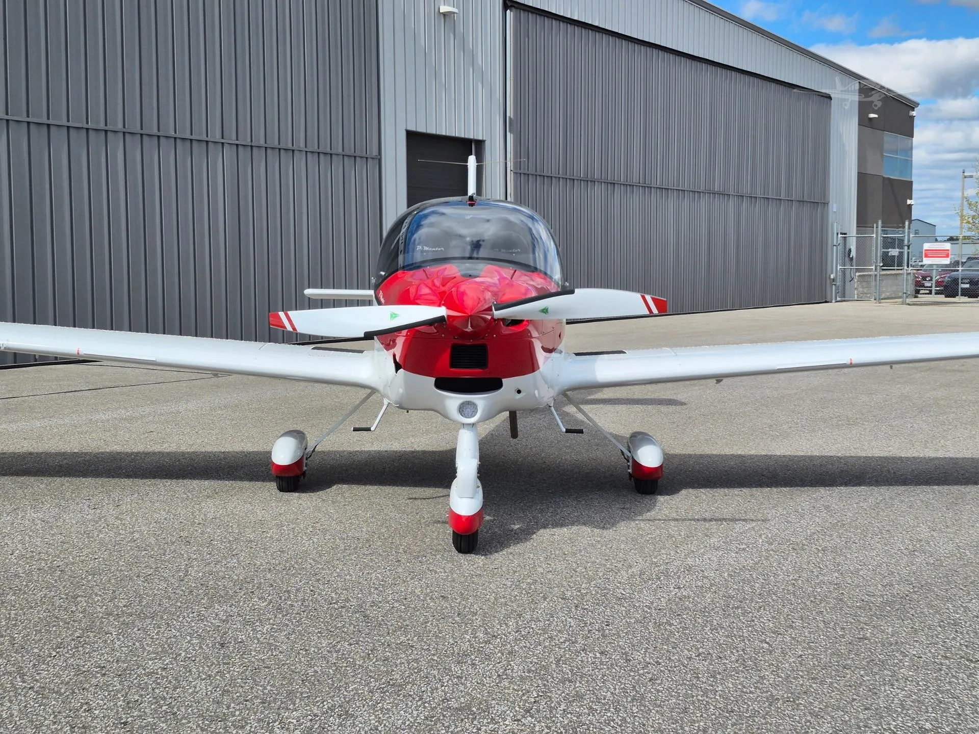 Exterior view of a 2025 TECNAM P MENTOR, C-FXTR.