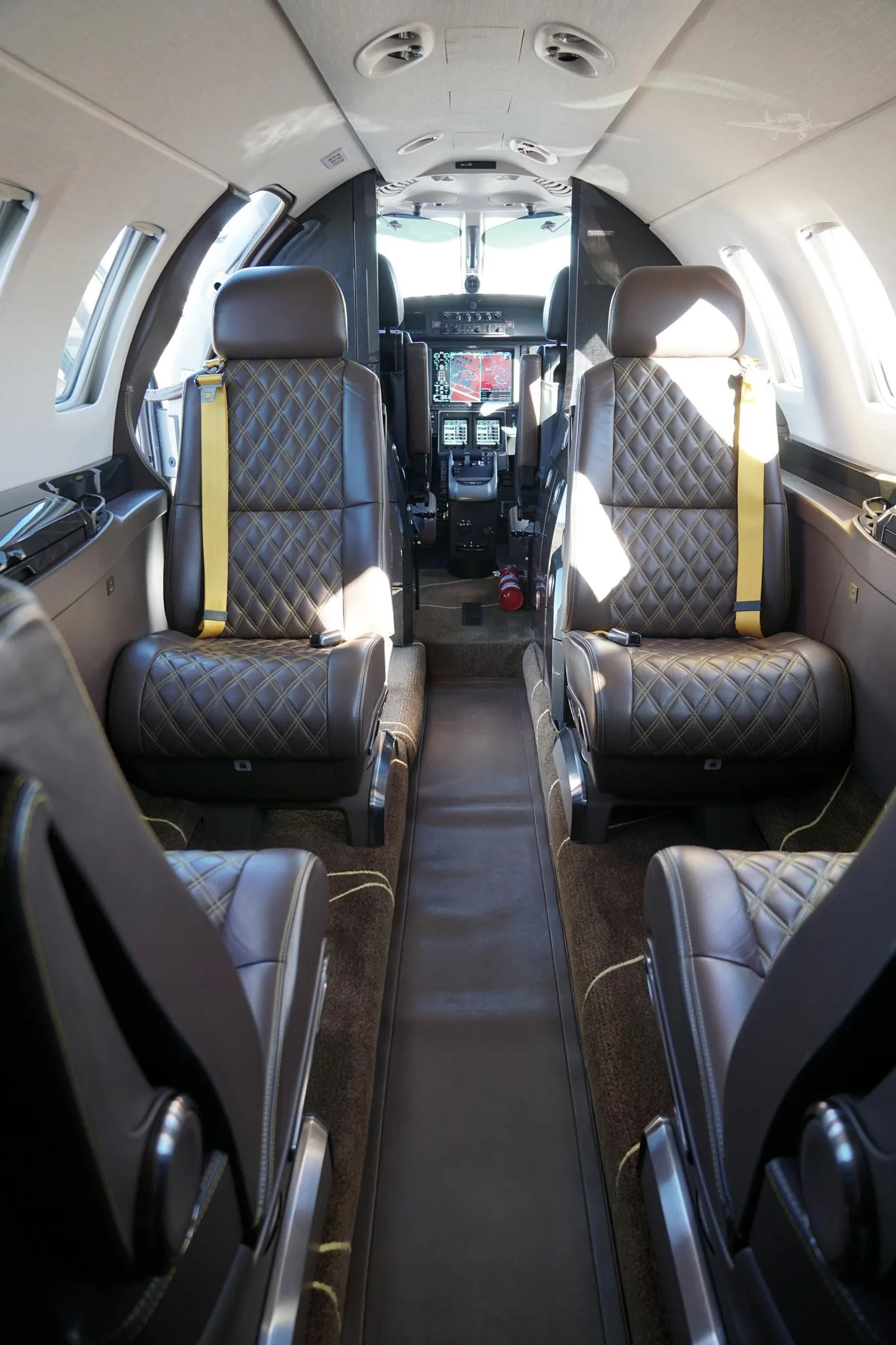 Cabin interior of a 2019 CESSNA CITATION M2.