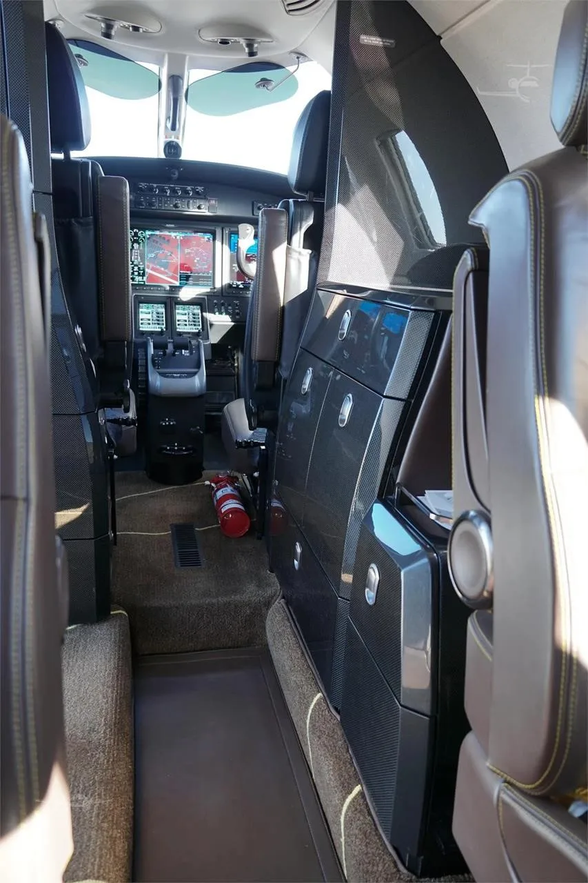 Cabin interior of a 2019 CESSNA CITATION M2.