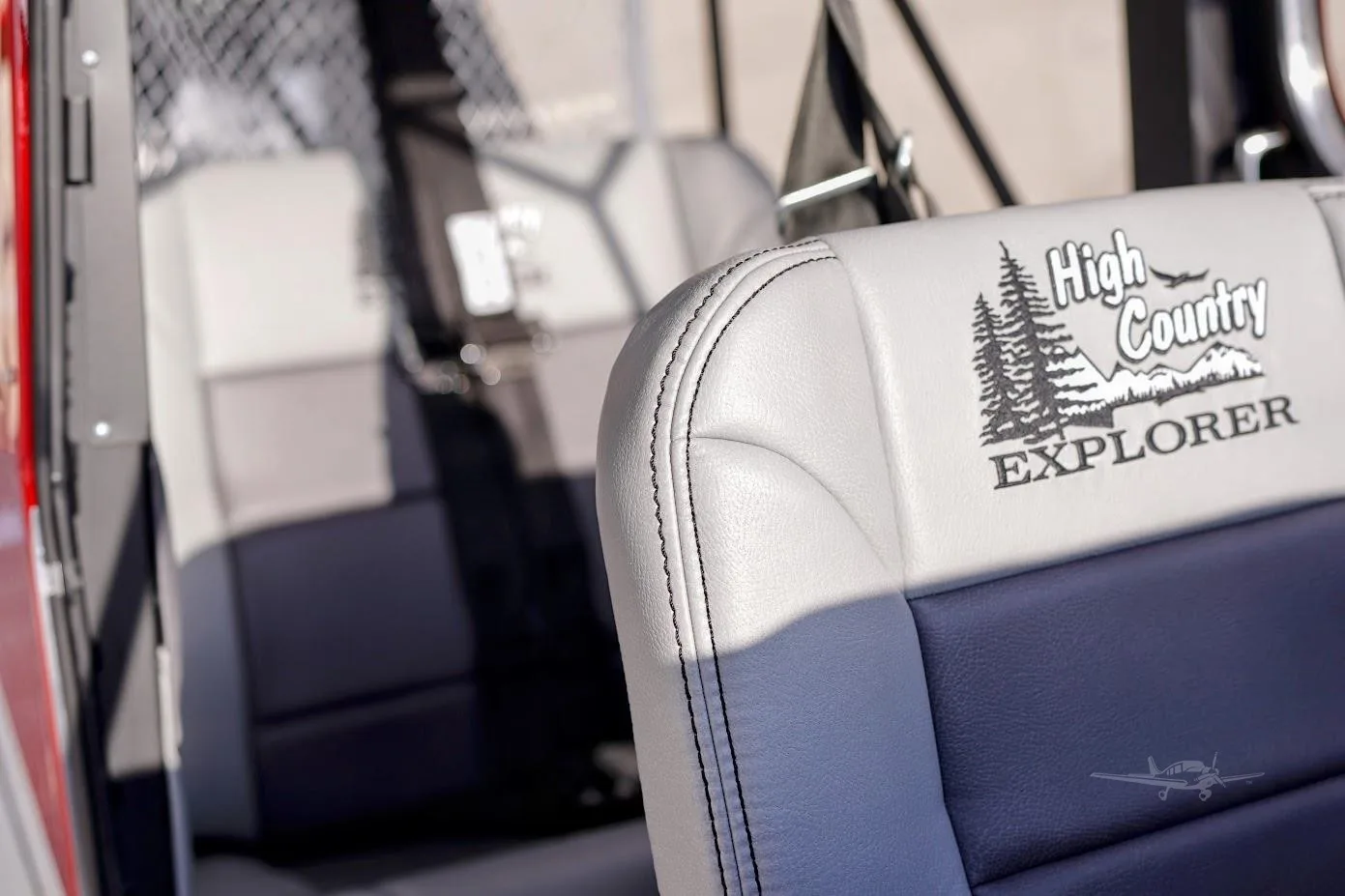 Cabin interior of a 2027 AMERICAN CHAMPION 7-GCBC HIGH COUNTRY EXPLORER.