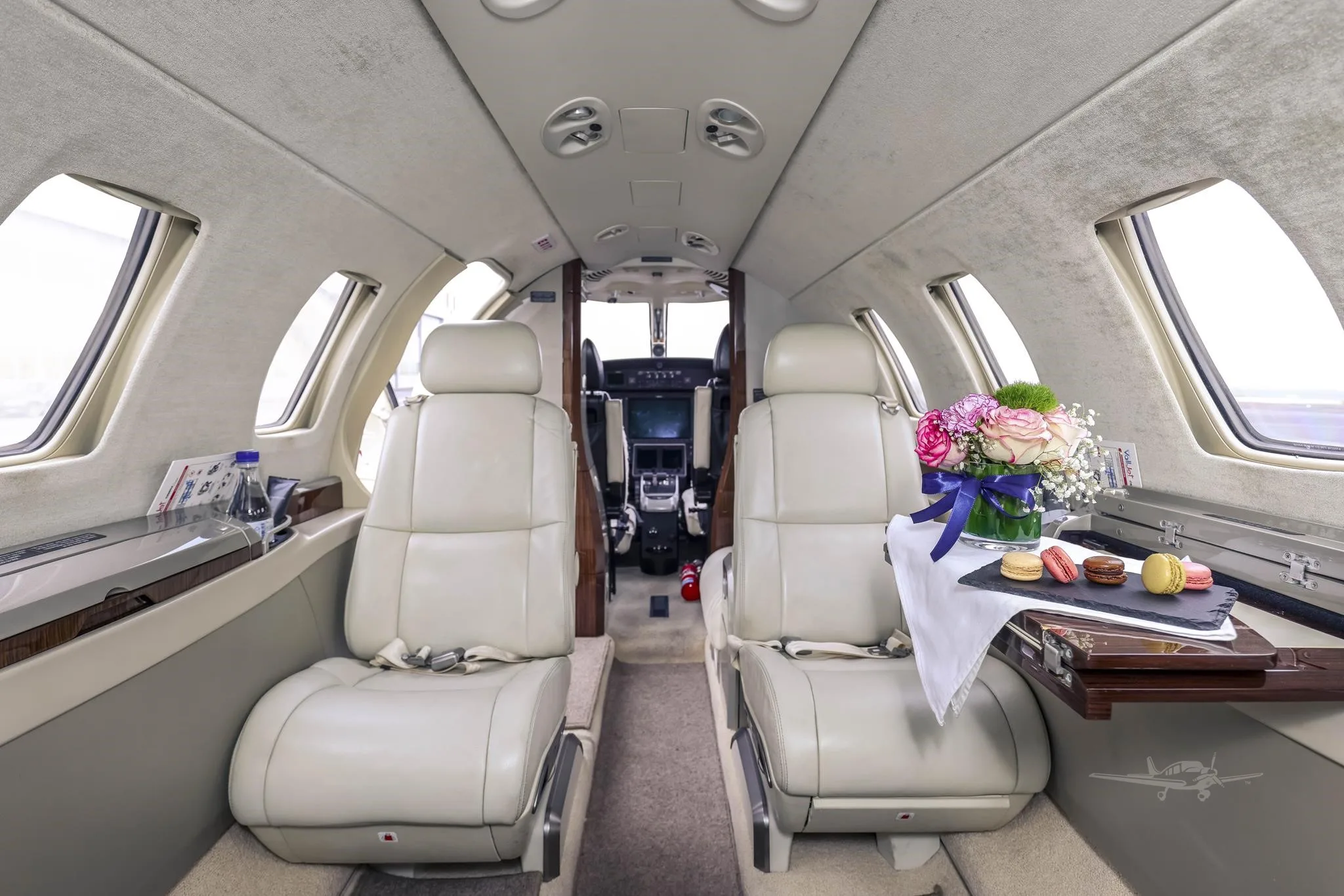 Cabin interior of a 2014 CESSNA CITATION M2.