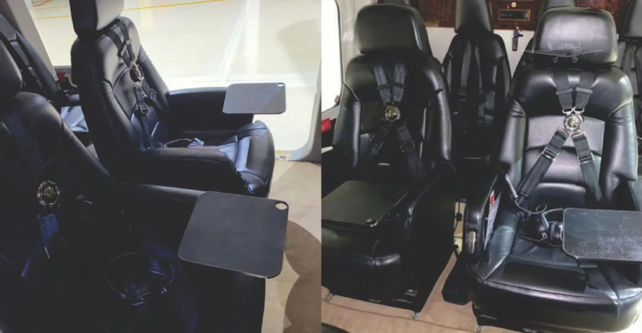 Cabin interior of a 2008 LEONARDO AW139.