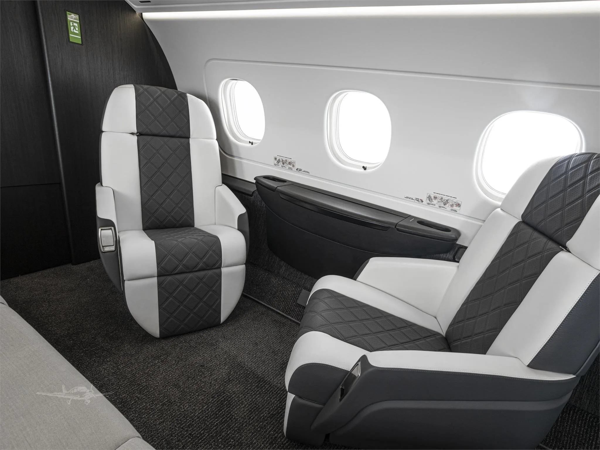 Cabin interior of a 2016 EMBRAER LEGACY 500.