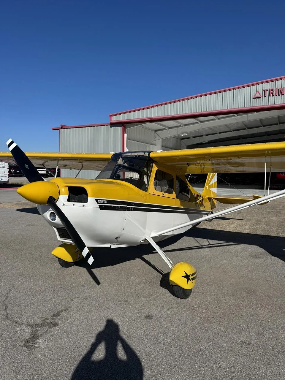 Exterior view of a 2001 AMERICAN CHAMPION 7-GCAA CITABRIA, N59AL.