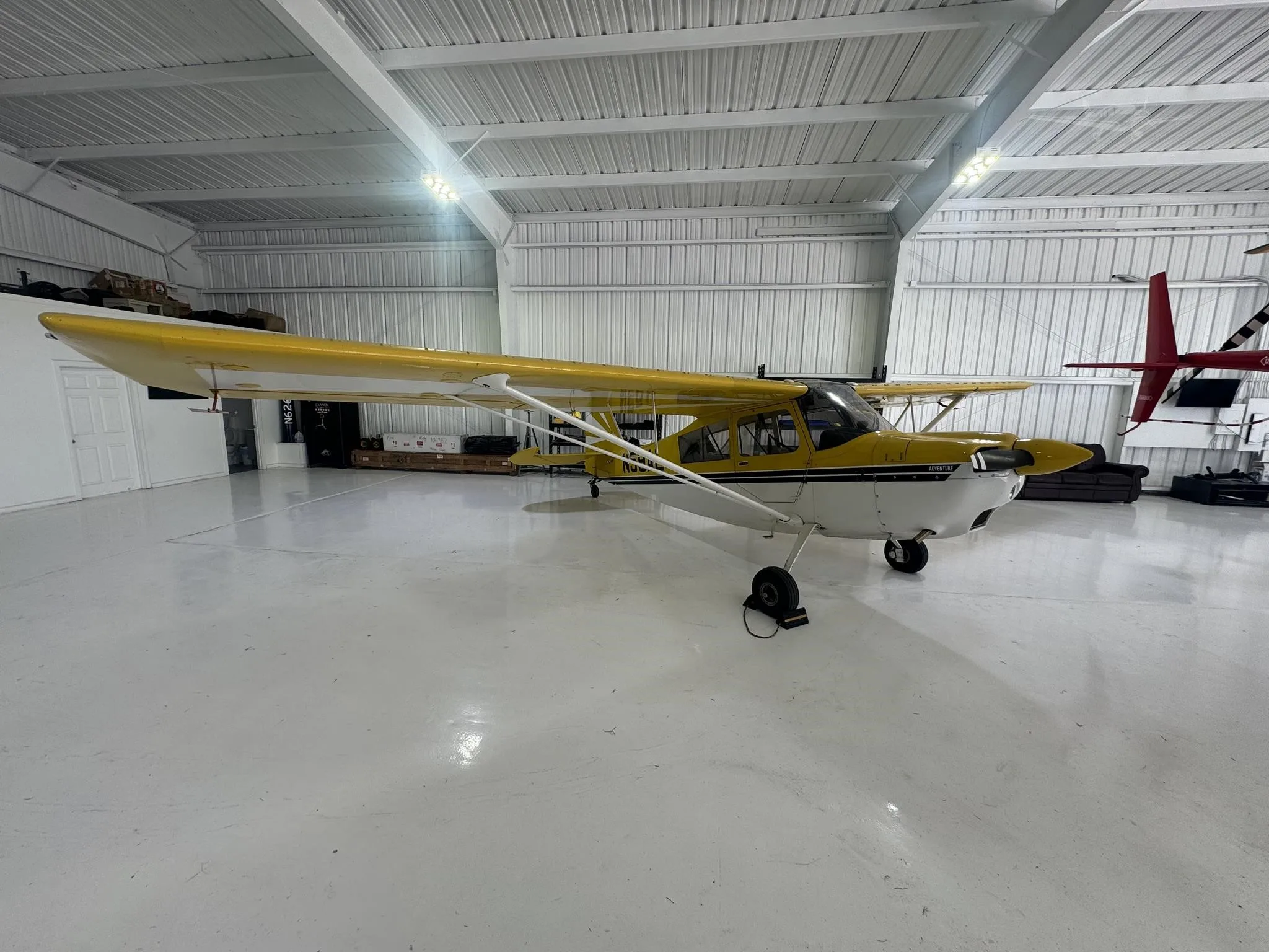 Exterior view of a 2001 AMERICAN CHAMPION 7-GCAA CITABRIA, N59AL.