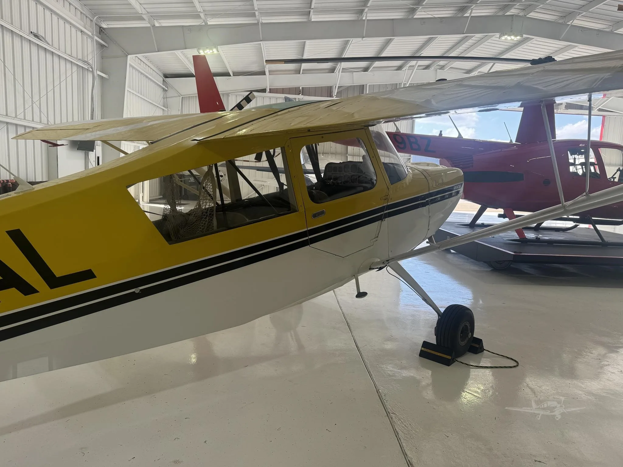 Exterior view of a 2001 AMERICAN CHAMPION 7-GCAA CITABRIA, N59AL.