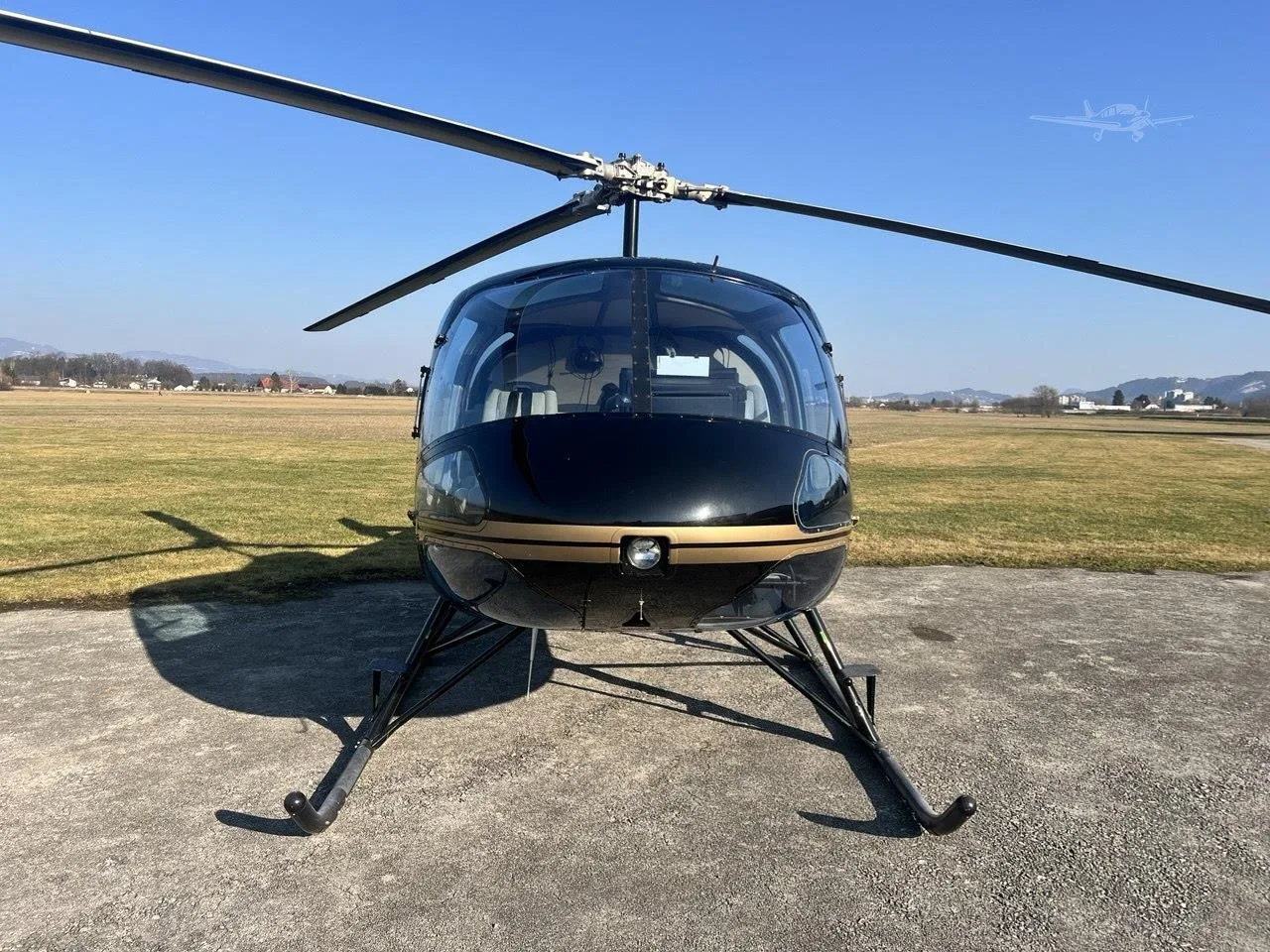Exterior view of a 2008 ENSTROM 480B TURBINE, S5-HUA.