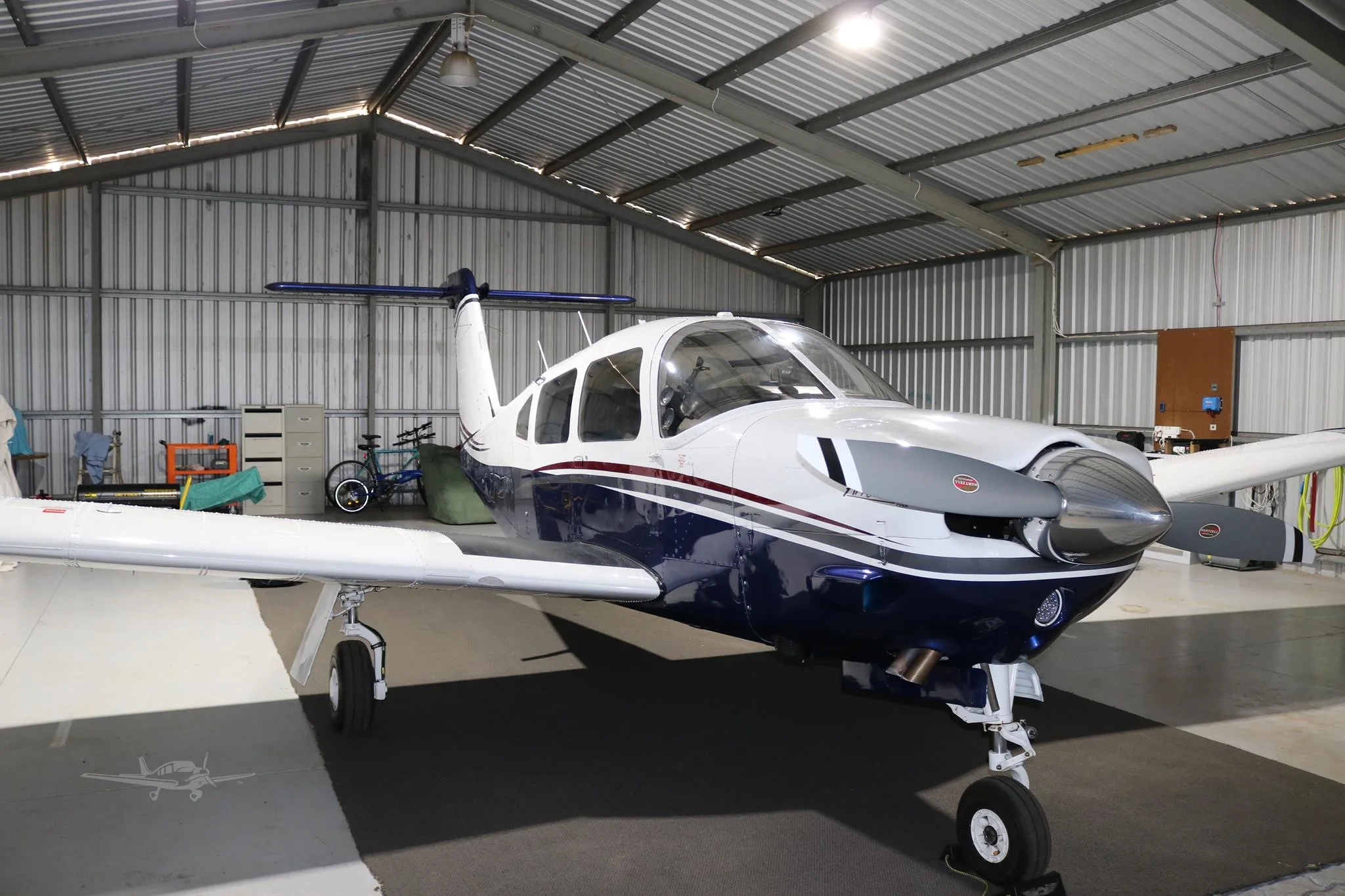 Exterior view of a 1979 PIPER ARROW IV, VH-DTB.