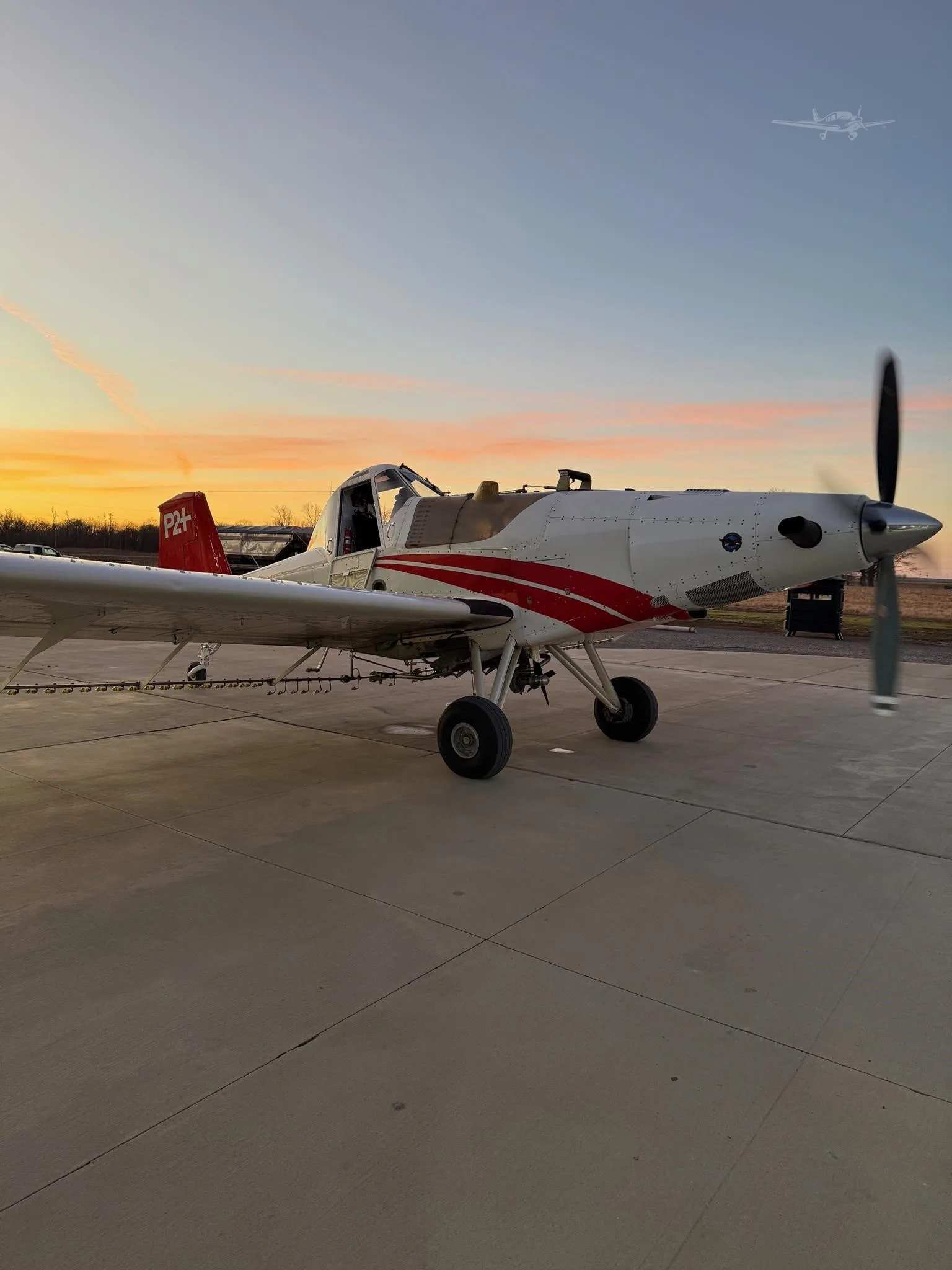 Exterior view of a 2021 THRUSH 510P2+.