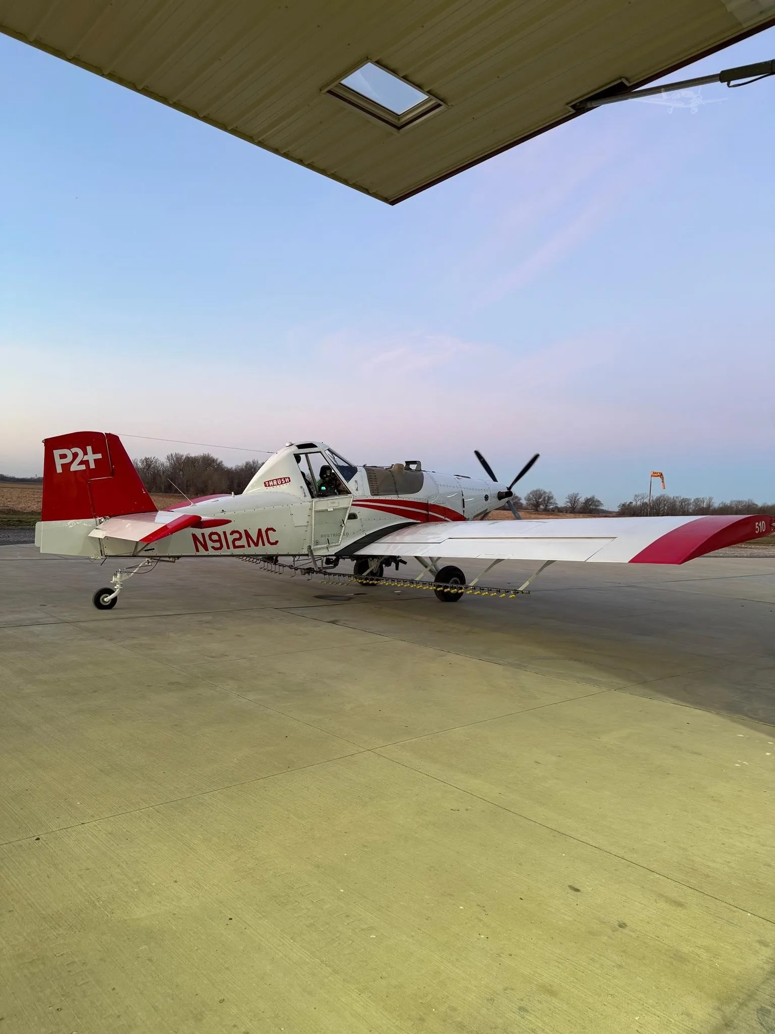 Exterior view of a 2021 THRUSH 510P2+.