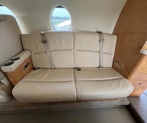 Cabin interior of a 2016 GULFSTREAM G150.