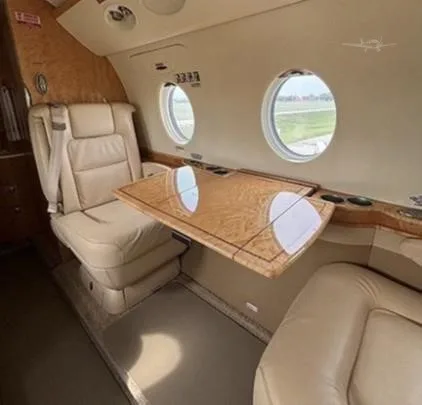 Cabin interior of a 2016 GULFSTREAM G150.