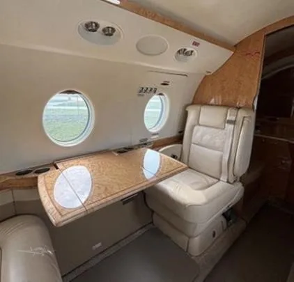 Cabin interior of a 2016 GULFSTREAM G150.