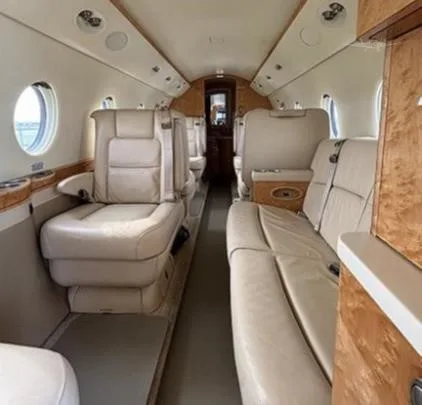 Cabin interior of a 2016 GULFSTREAM G150.
