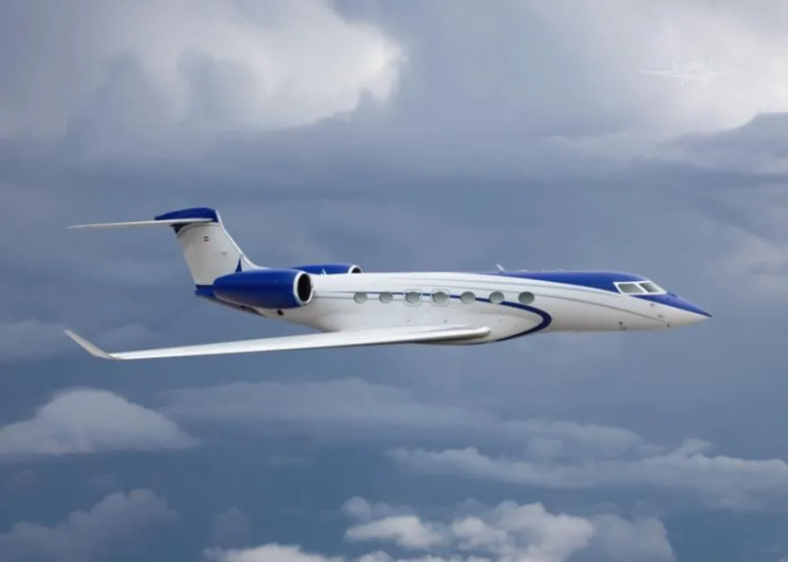 Marketing image of a 2020 GULFSTREAM G600.