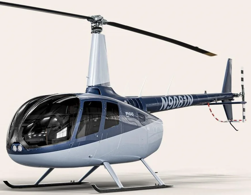 Marketing image of a 2028 ROBINSON R66 NXG.