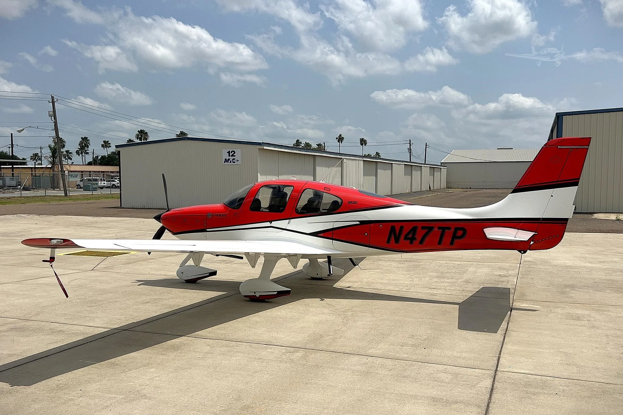 Marketing image of a 2010 CIRRUS SR20-G3.