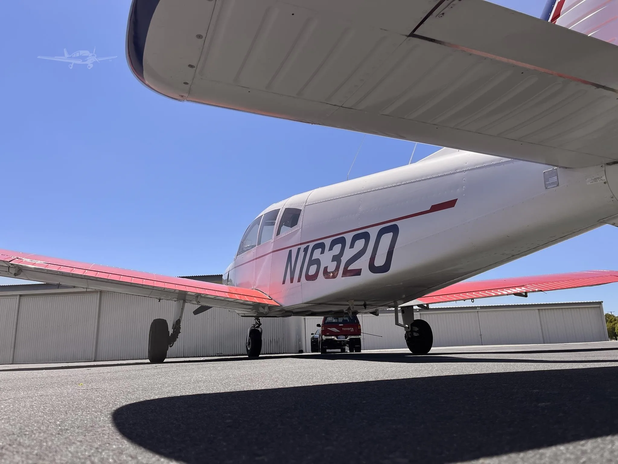 Marketing image of a 1973 PIPER CHEROKEE 180.