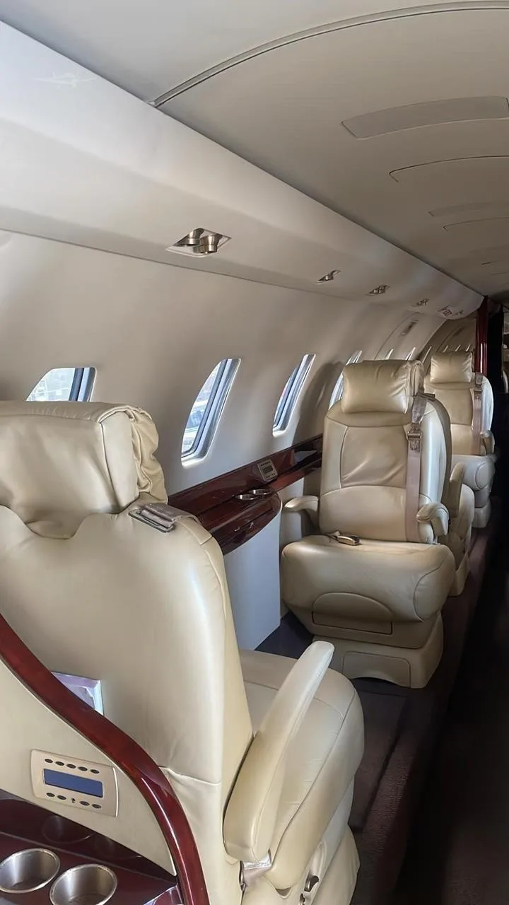 Cabin interior of a 2006 CESSNA CITATION X.