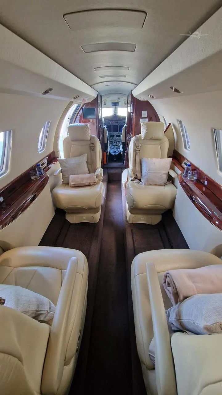 Cabin interior of a 2006 CESSNA CITATION X.