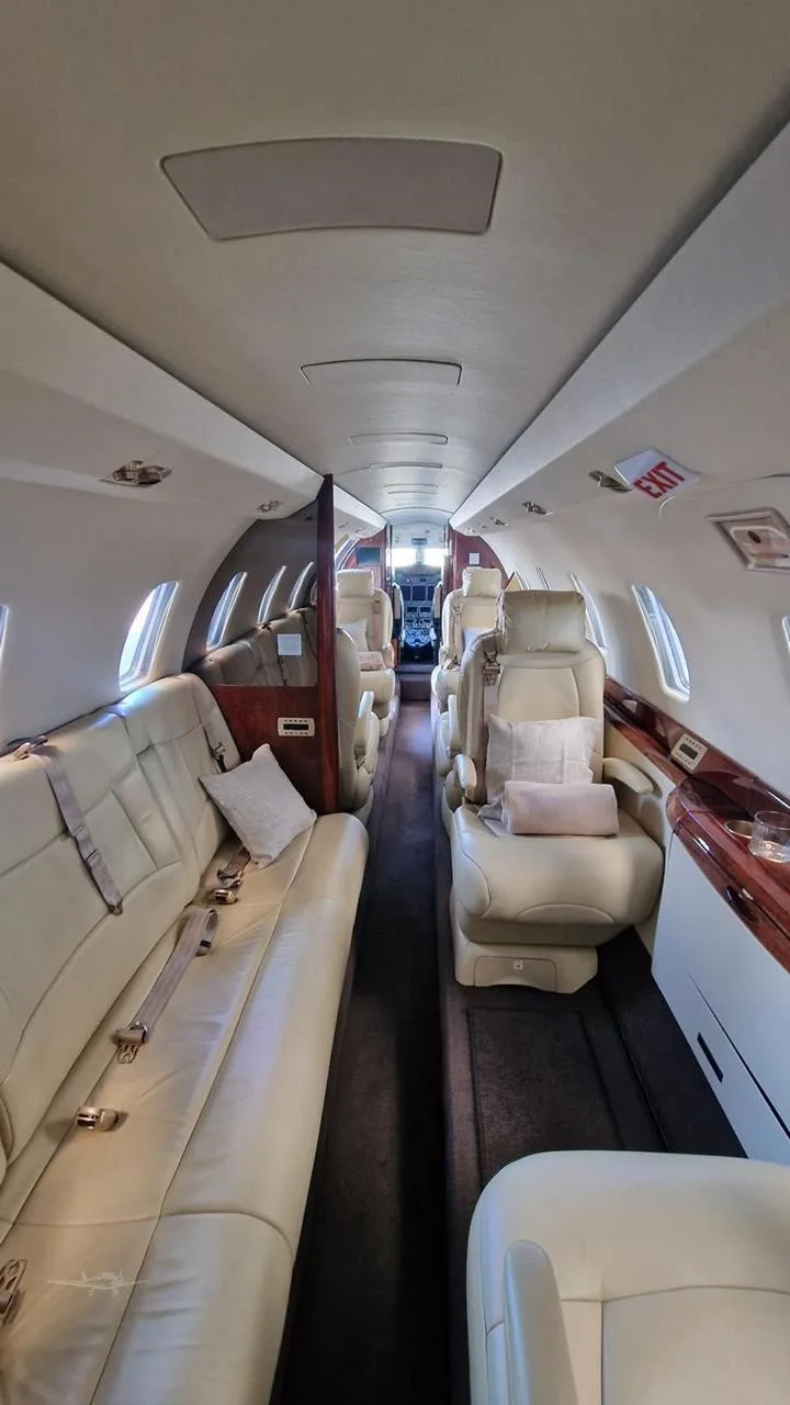 Cabin interior of a 2006 CESSNA CITATION X.
