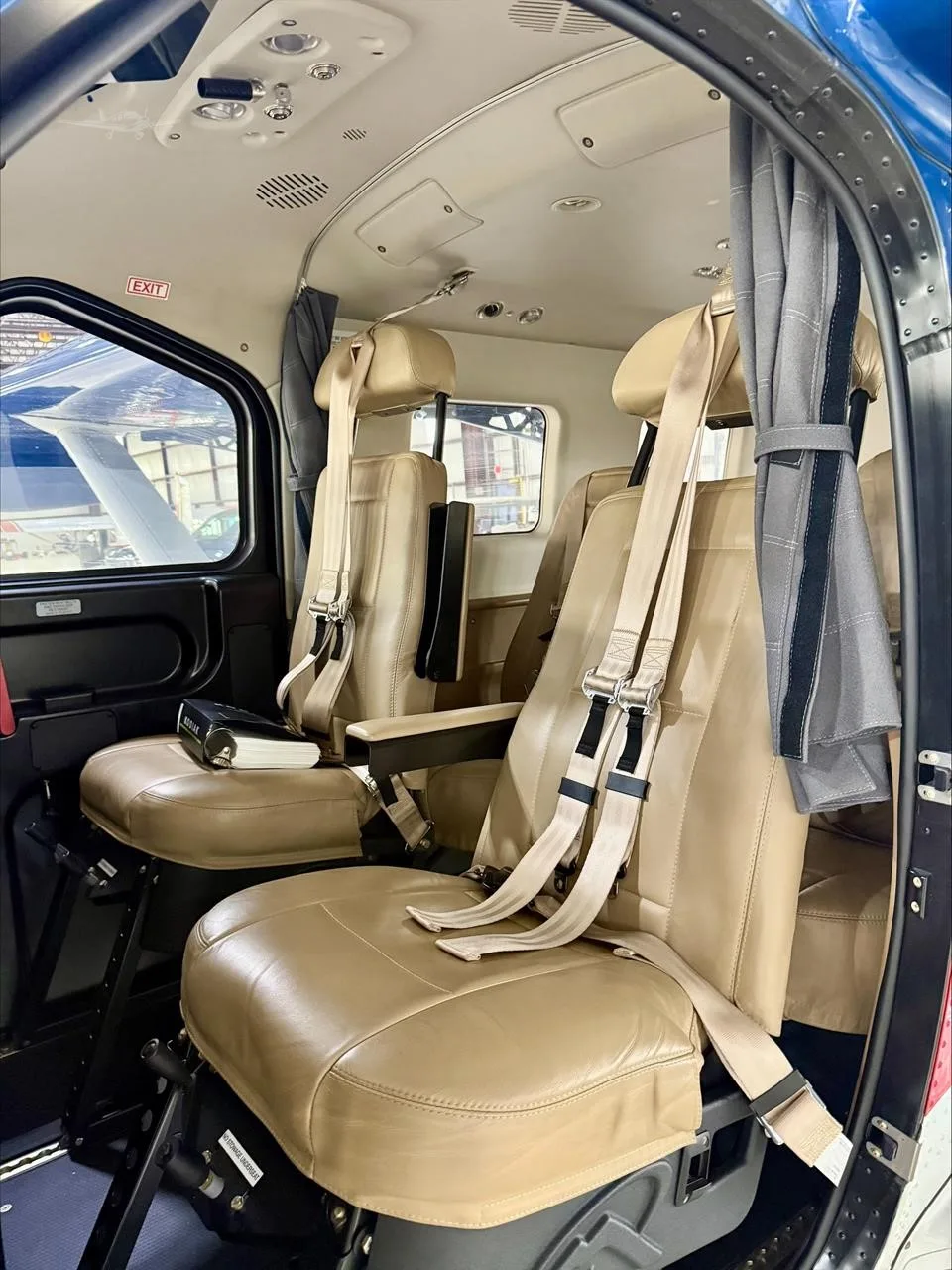 Cabin interior of a 2020 DAHER KODIAK 100 SERIES II.