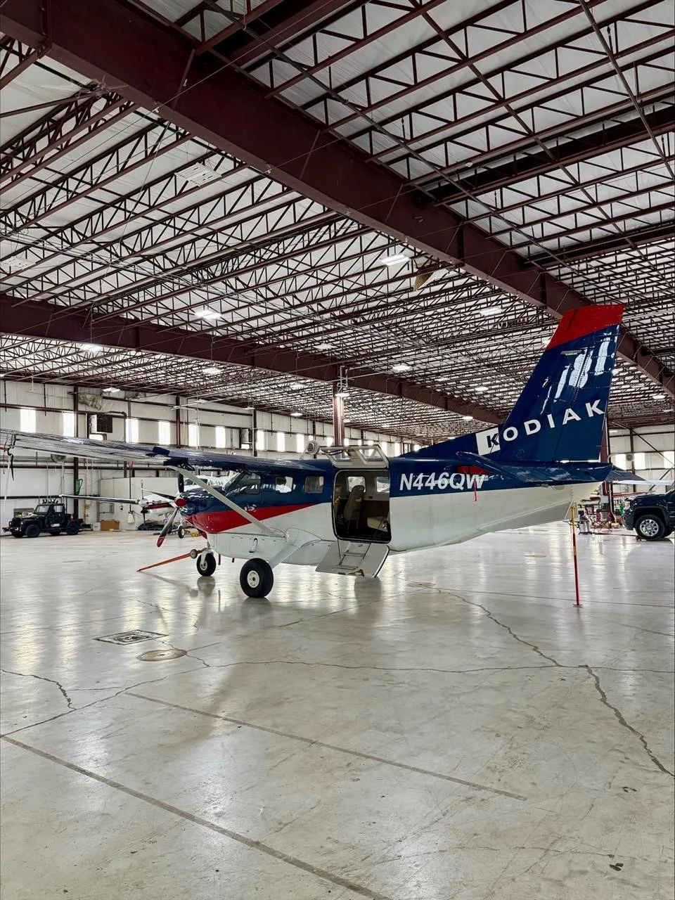 Exterior view of a 2020 DAHER KODIAK 100 SERIES II, N446QW.